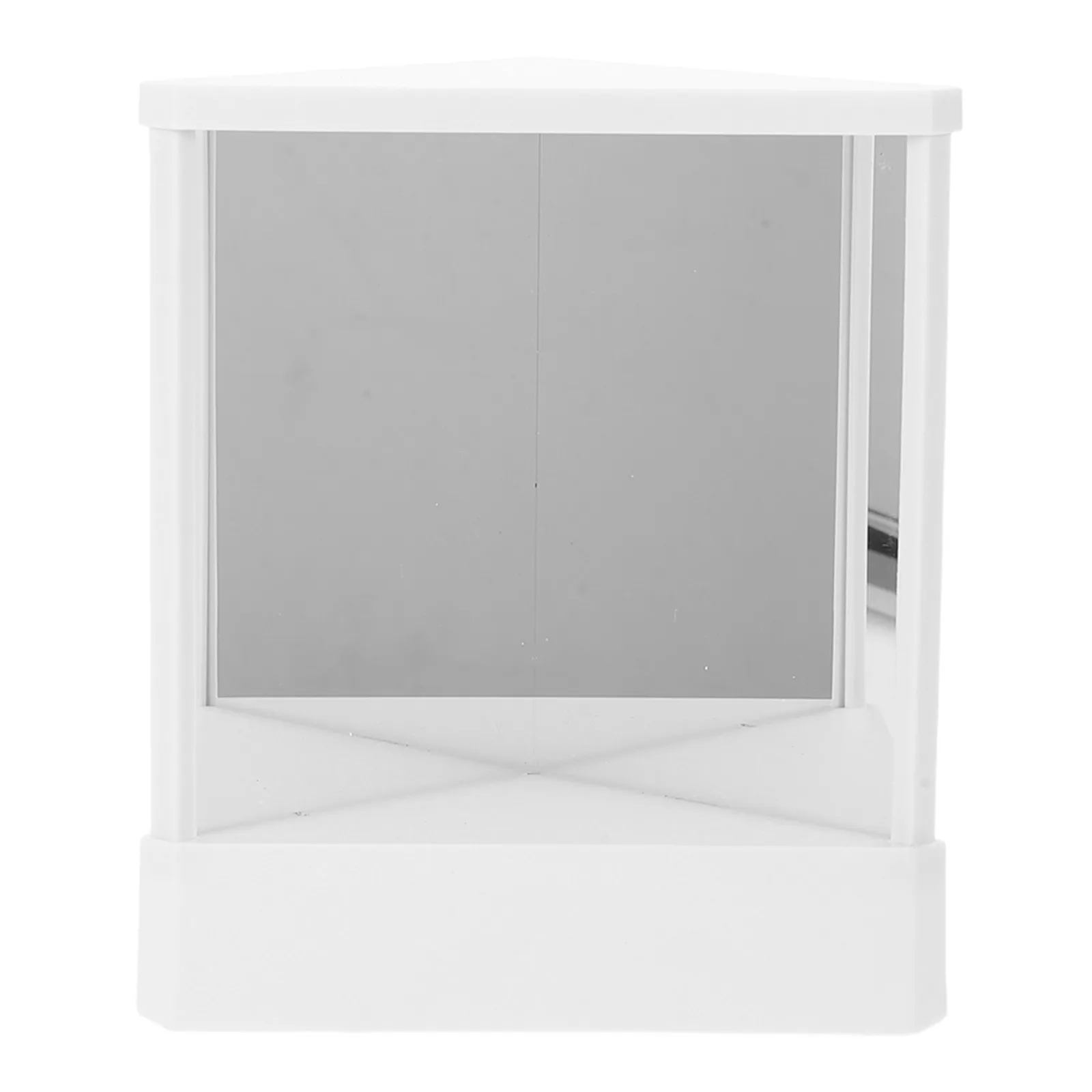 True Image Non-Reversing Makeup Mirror White Stand Precision Dressing Table Vanity Mirror for Accurate