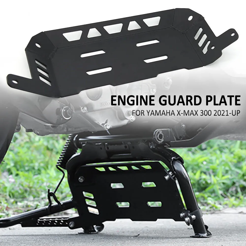 

X-MAX300 Motorcycle Engine Body Bellypan Chassis Protector Guard Plate Shield Protection Board For Yamaha X-MAX XMAX 300 2021-UP