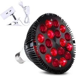 E27 Clip Lamp Holder with Switch LED Plant Lamp Beauty LampTable Display Case Aquarium Incubator Bulb Table Top Infrared Light