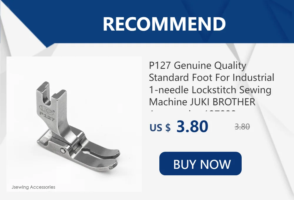 3 PCS MT-18 Presser Foot Fit All Industrial Lockstitch Sewing Machine Accessories For JUKI BROTHER SINGER Single Needle