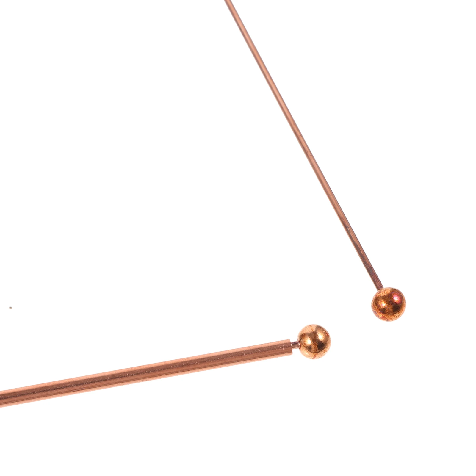 

2pcs Brass Dowsing Spiritual Divining Sticks Water Divining Witching Rods For Outdoor Adventure Gold Locator Tool Parts