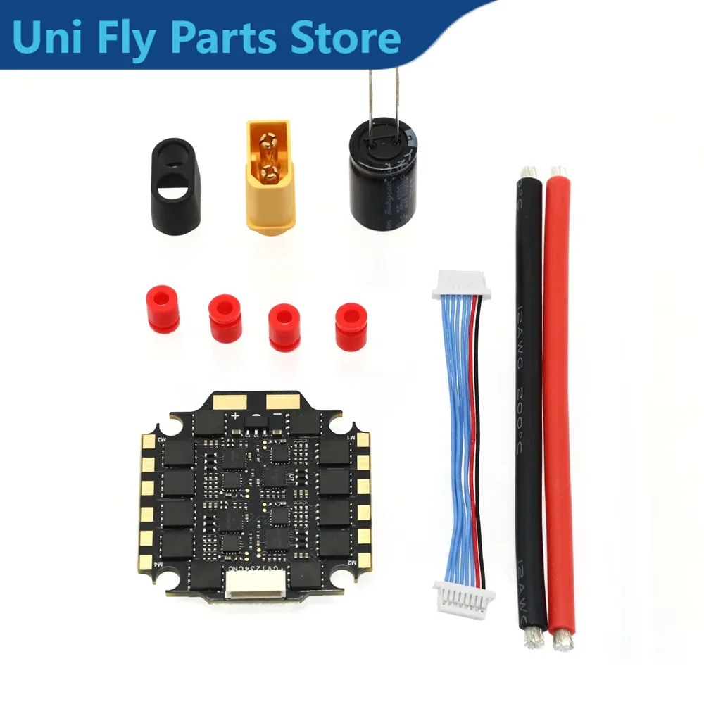 UniFlyRC Electronic Speed Controller 45A / 60A 4in1 ESC BLHeli_s 2-6S Lipo For 5inch 7inch 10 Inch Freestyle Fpv Racing Drone