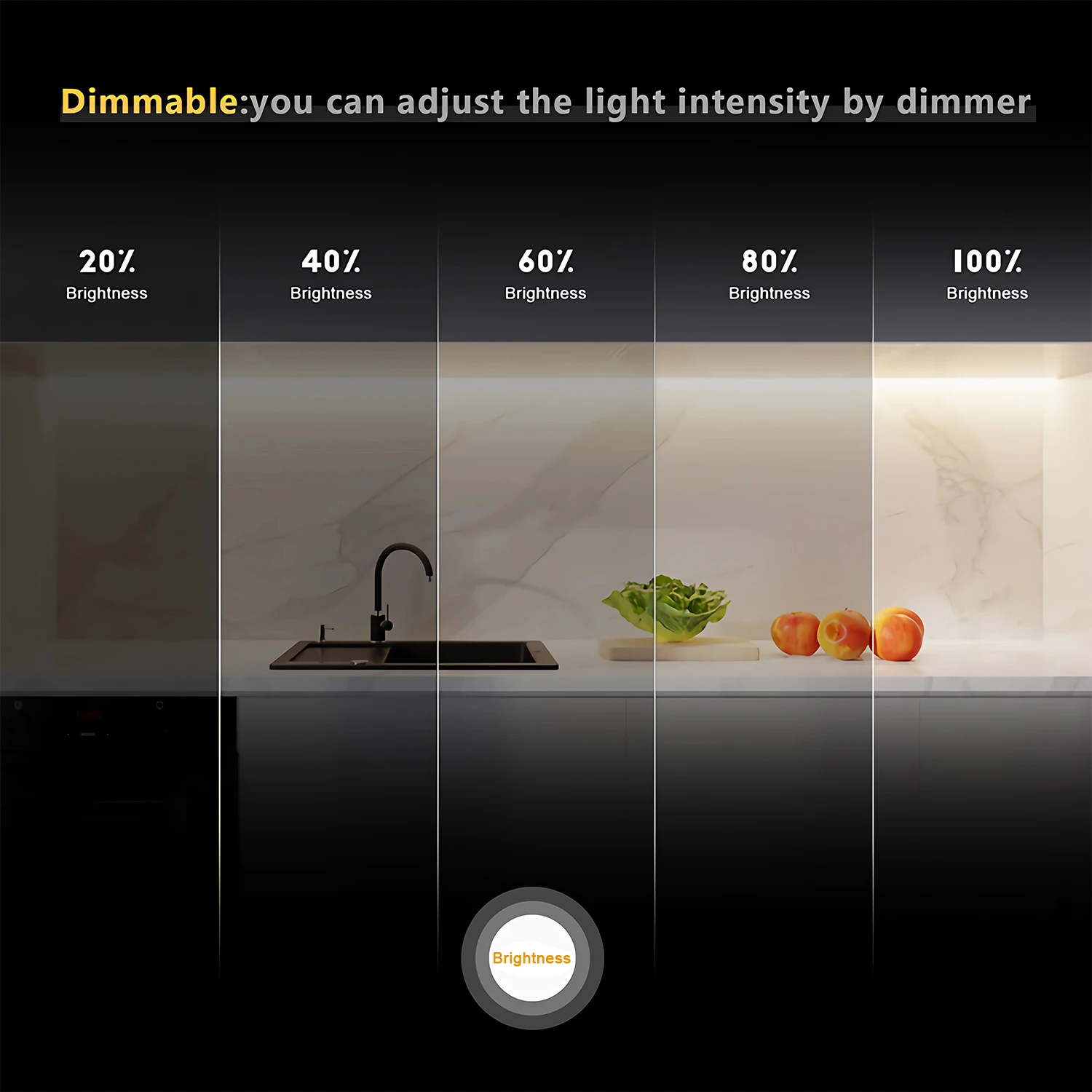 20M DC24V Super Luminoso COB HA CONDOTTO LA Luce di Striscia 480Leds/m IP20 Nastro Flessibile Della Corda HA CONDOTTO LA Luce Nastro Per La Casa Camera Da Letto Cucina Decor