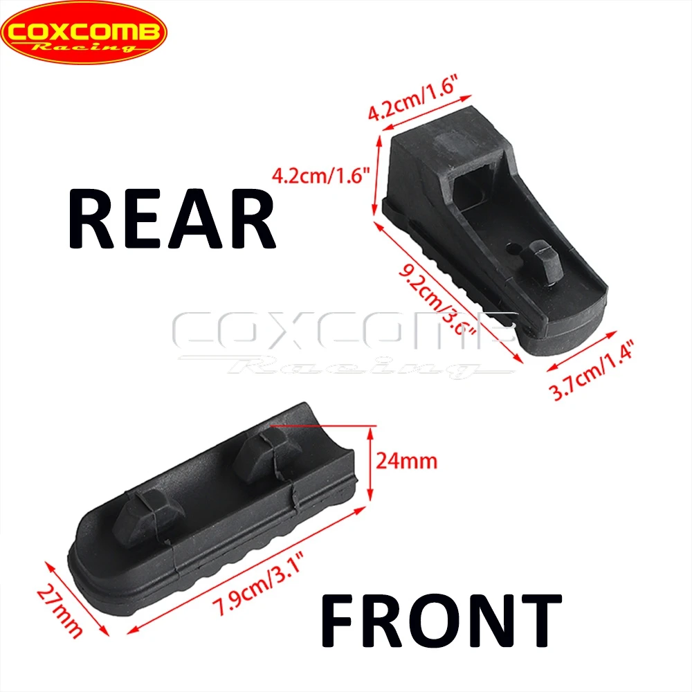 Motorcycle Front&Rear Foot Rest For BMW R1200GS LC ADV 2014-2019 R1200GS LC R1250GS F750GS F850GS 2018-2023 Foot Peg Pad Footpeg