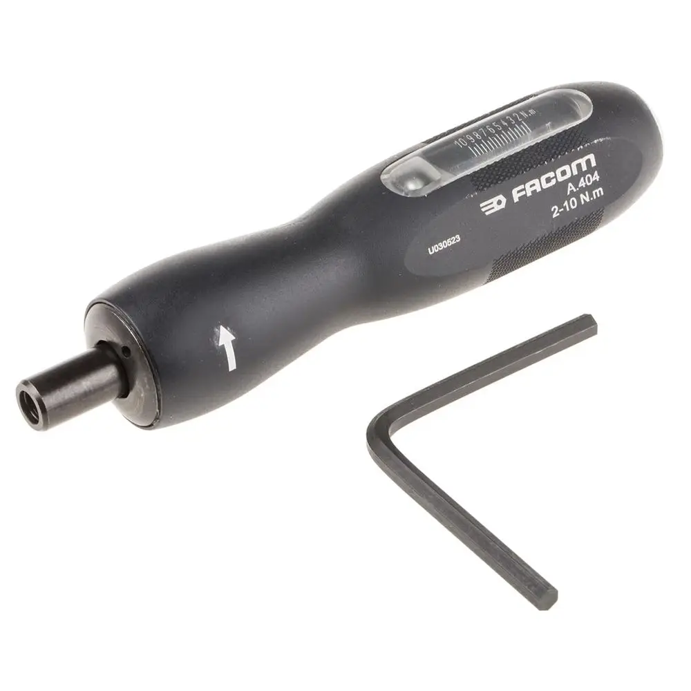 

Precision 404 Torque Screwdriver, Ratchet Adjustment, 2-10nm Range