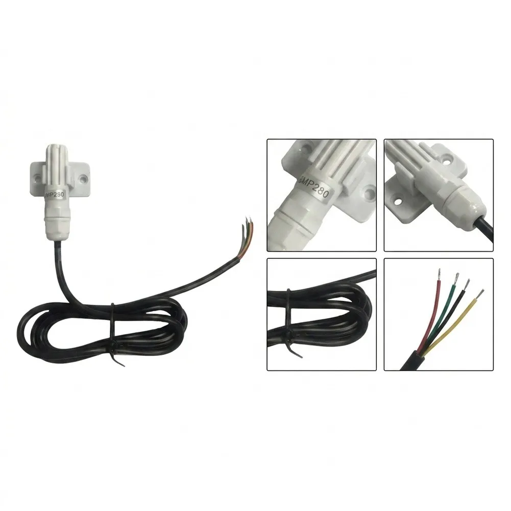Temperature Humidity Pressure Sensor Module For BME280 For BMP280 I2C Waterproof Stainless Steel Probe For Arduino For Raspberry