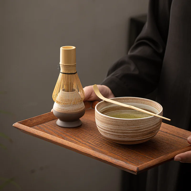 Ceramic Chasen Holder Creative Matcha Tool Rack Japanese Style Song Dynasty Whisk Rest Tea Ceremony Accessory