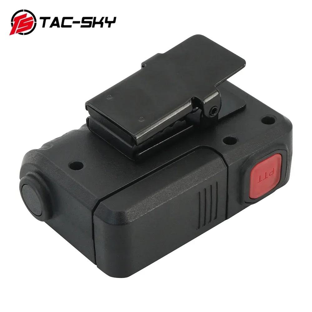 TAC-SKY Tactical Headset Adapter Bluetooth Ptt for FCS AMP /MSA Sordin/TCI/PELTOR COMTAC Airsoft Shooting Tactical Headphone
