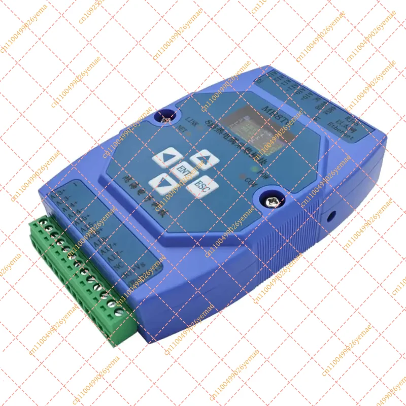 For K-Type Thermocouple Module - 4/6/8 Channel MODBUS RS485 Temperature Acquisition with Display (Industrial Grade)