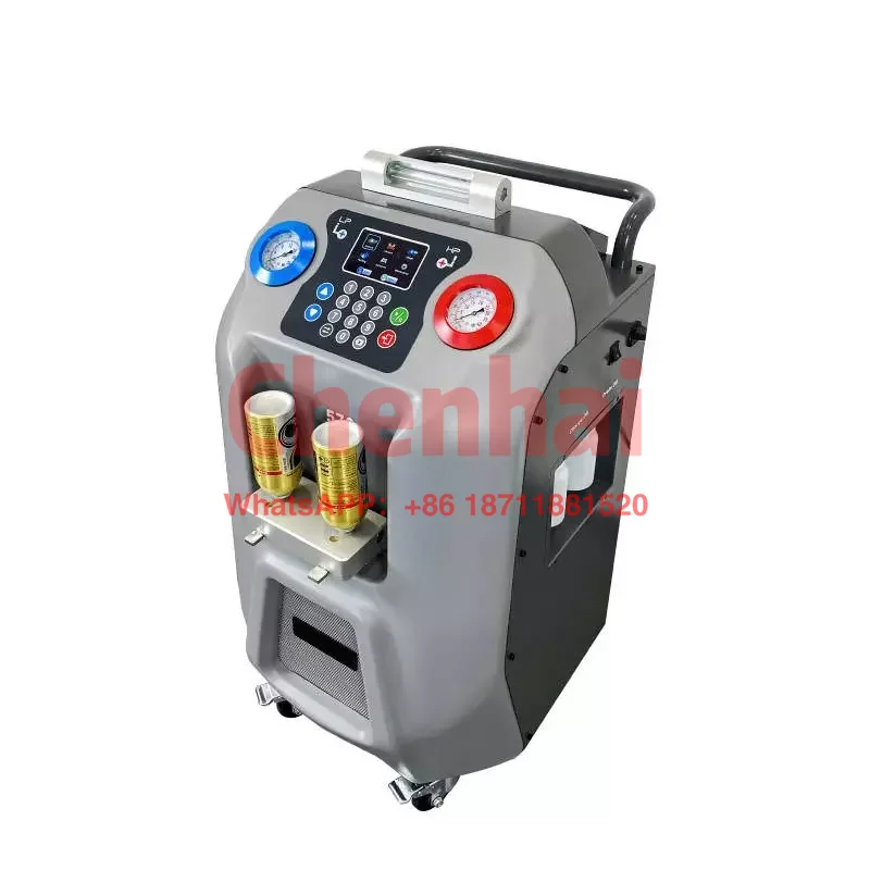 

AC full automatic air conditioner gas clean car refrigerant gas recovery machine car repair equipment