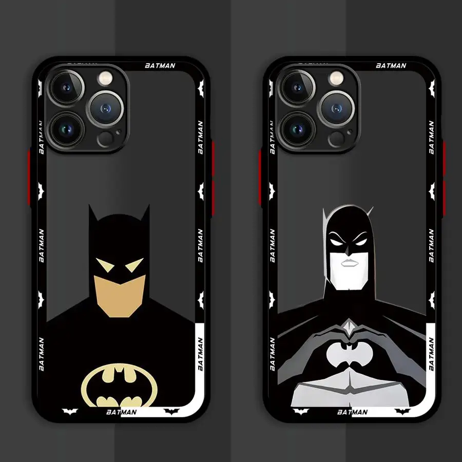 حافظة لهاتف آيفون 11 برو XR 7 8 Plus 14 Pro 15ProMax 16 12 13 Mini SE XS Max غطاء مقاوم للصدمات غير لامع