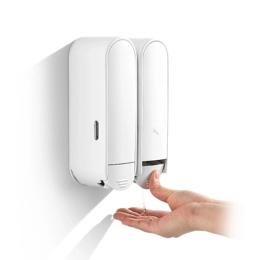 Wall-Mounted Hand Sanitizer Dispenser Hotel Bathroom Container Wall-Mounted Dishwashing Liquid Dispenser Wall-Mounted
