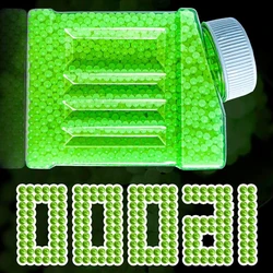 Bolas de agua de Gel luminosas, bolas de munición que brillan en la oscuridad, recarga de balas de Gel, Blaster, juguete de juego no tóxico, pistola de bolas de salpicaduras DIY