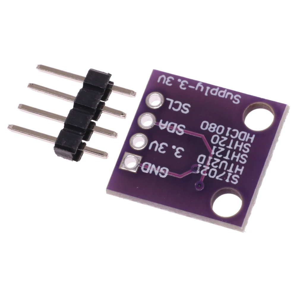 HDC1080 SHT20 Industrial High Precision Humidity Sensor DC 3V-5V with I2C Interface GY-213V-HTU21D Replace SI7021