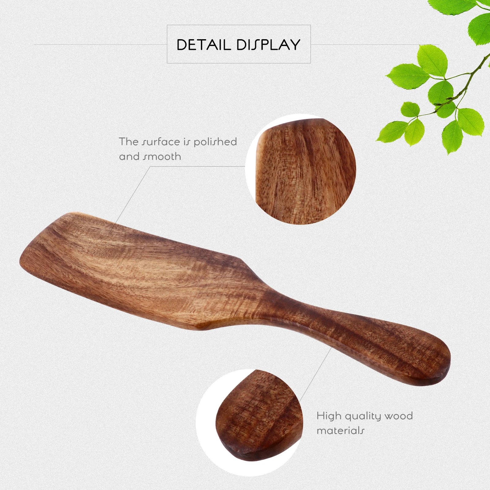 

Long Handle Wood Spatula Non Stick Kitchen Cooking Tool Wooden Cooking Utensils Household Kitchenware Wood Turner