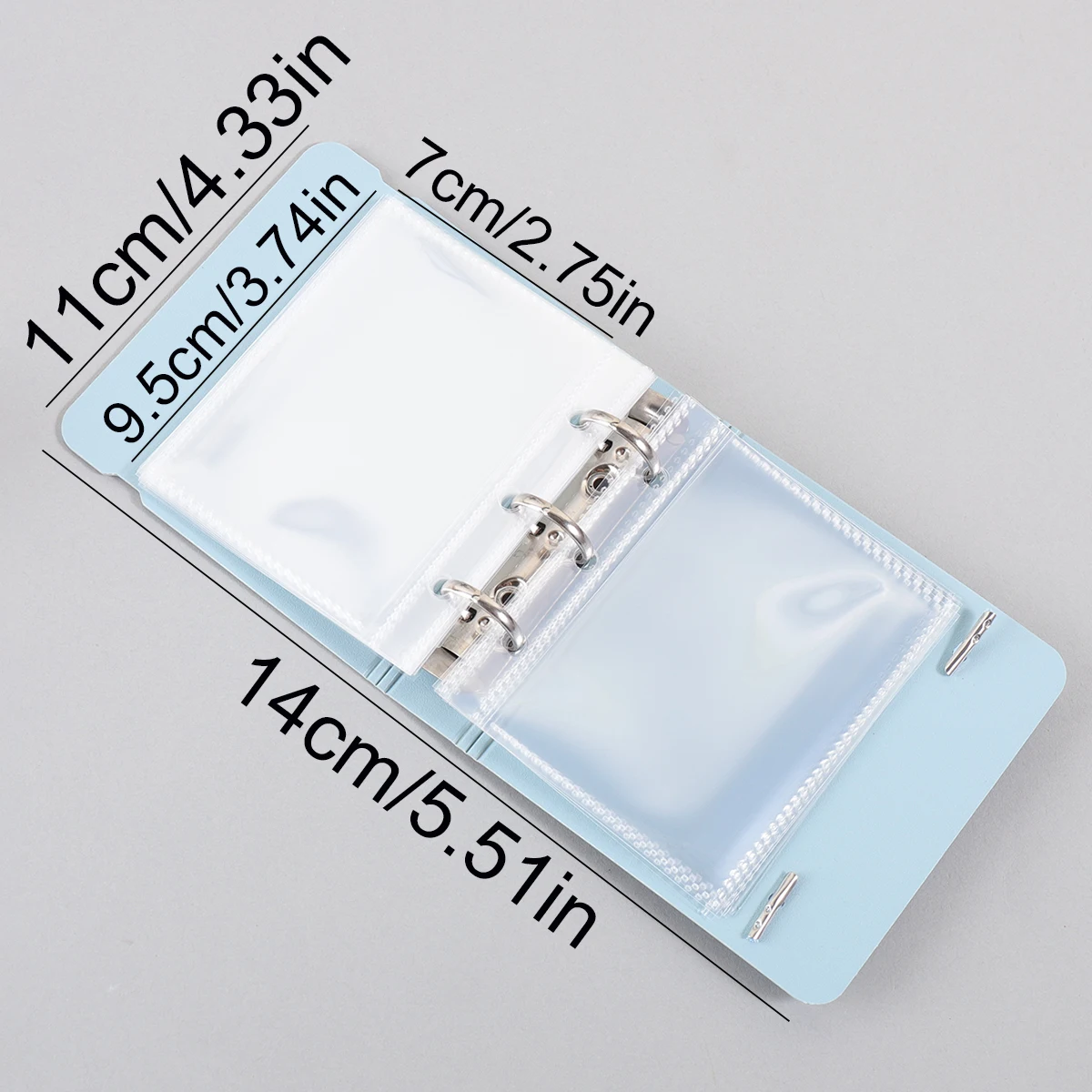 Простой держатель для карточек с отрывными листами для фотоальбома, отдельно для сбора фотографий и визитных карточек, незаменимый для использования на открытом воздухе