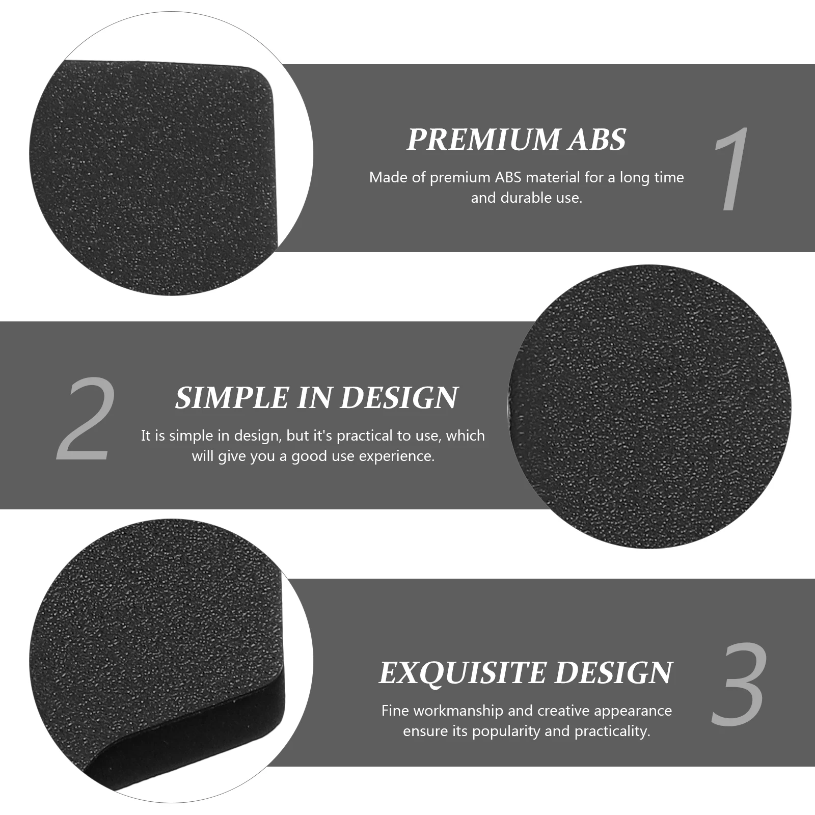 

4pcs Knife Sheath Set ABS Material Lightweight Portable Kitchen Cutter Protective Covers Outdoor Camping Tools