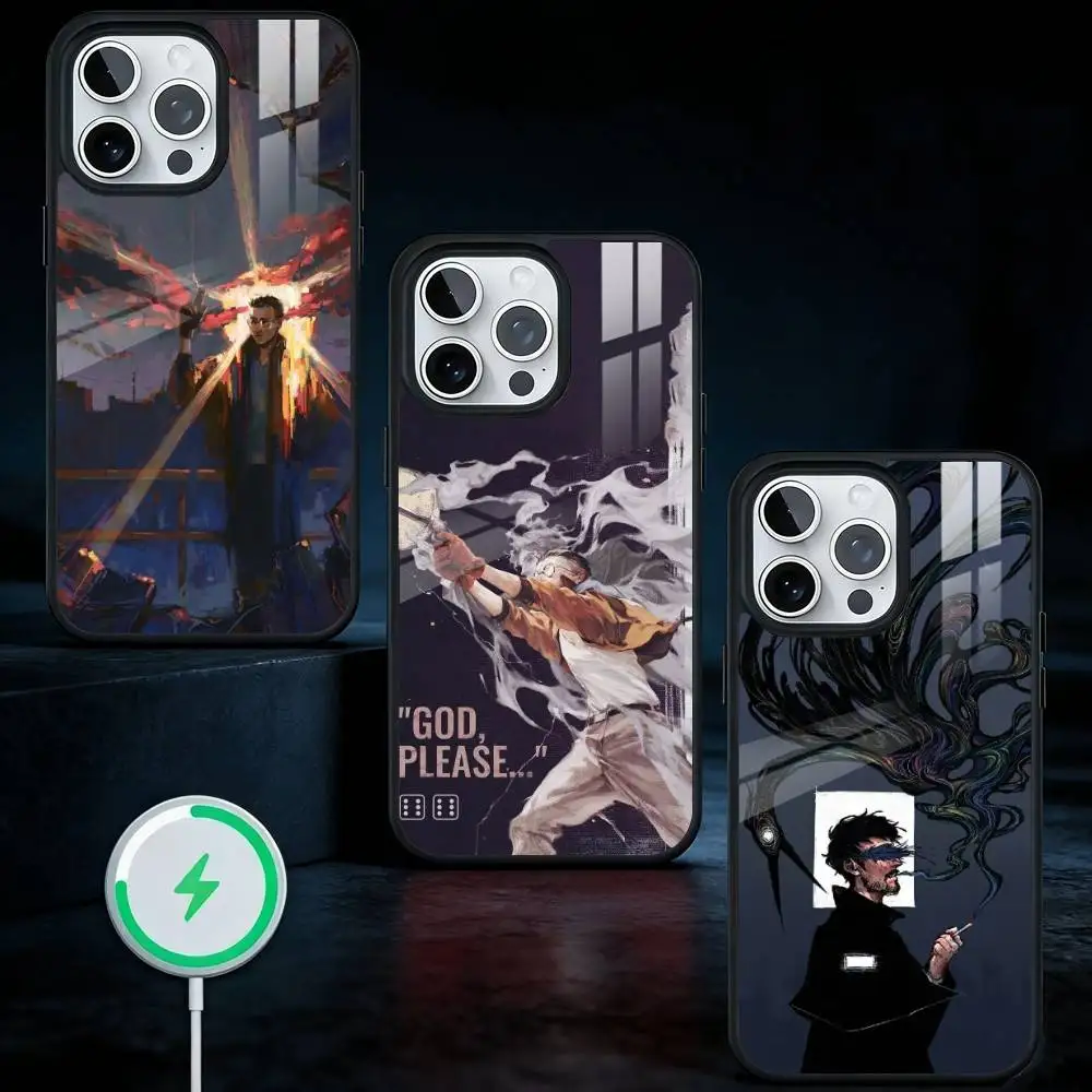 

Game D-Disco E-Elysium Phone Case For iPhone17,16,15,14,13 Plus,Pro Max Magnetic For Magsafe Wireless Charging