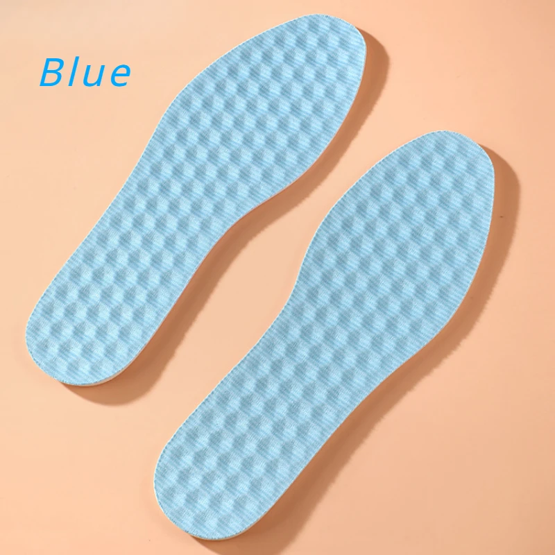 Super Soft Massage Insoles Deodorizing Orthopedic Insole for Men Women Shoes Sports Absorb-Sweat Antibacterial Shoe Accessories