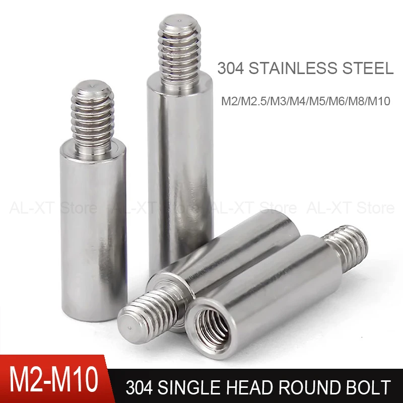 304 Stainless Steel Hex Standoff Male/Female Pillar Stud Board Computer PCB Spacer Single Head Column M2 M2.5 M3 M4 M5 M6 M8 M10