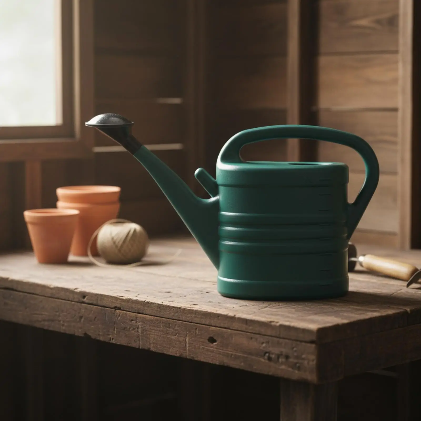 Heavy Duty Watering Can with Long Spout Sturdy Watering Can with Rose Precision view 6