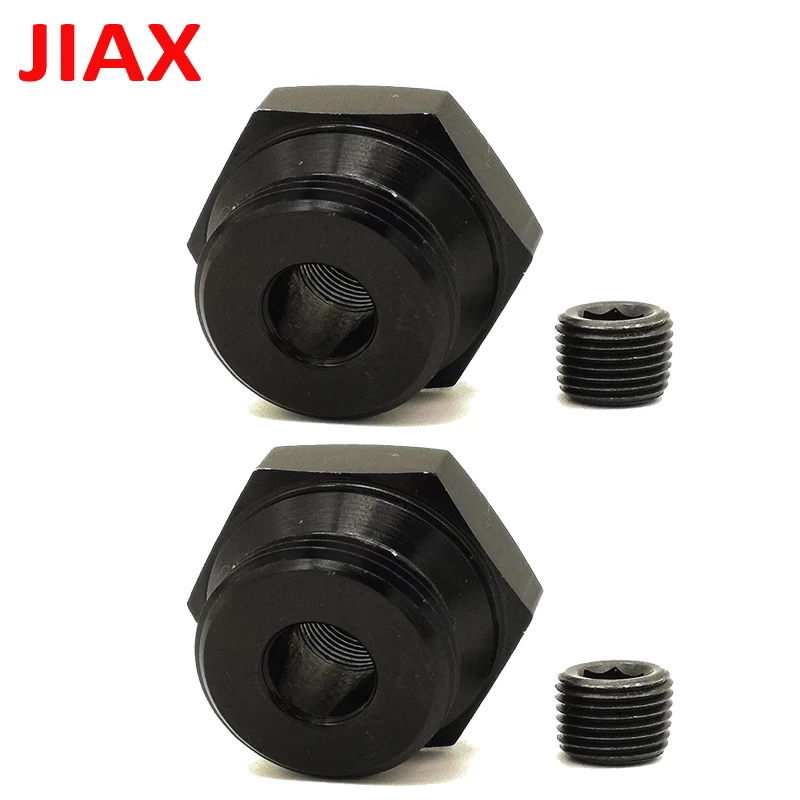Diesel Engine Sensor Thread Adapter M22 Male To 1/8 NPT Female for Powerstroke 7.3L & Duramax 6.6L LB7 CNC Machined Black