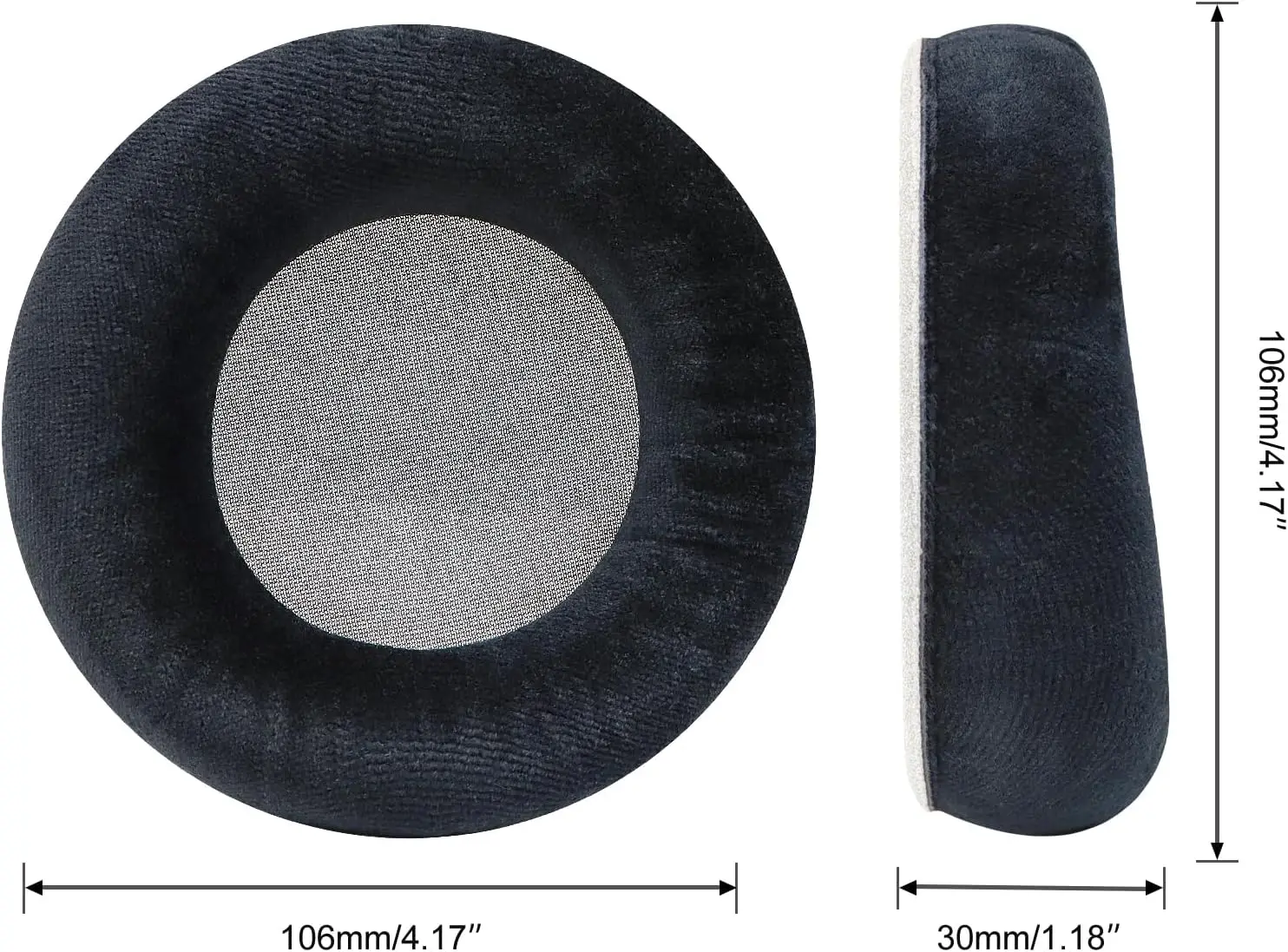 وسائد أذن بديلة AKG K701 لسماعات AKG K701، K702، Q701، Q702، K601، K612، K712، وسائد أذن مع عزل الضوضاء