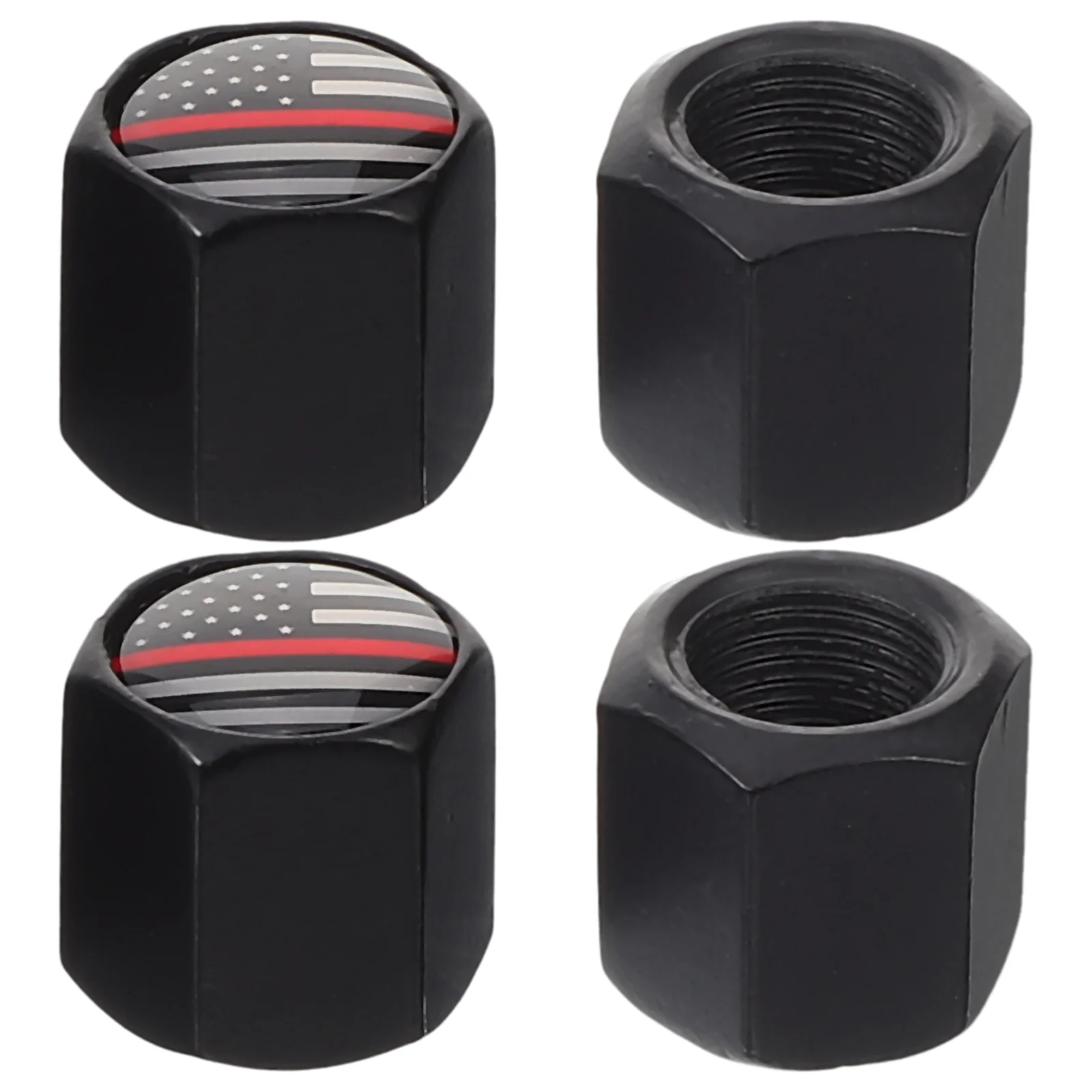 

4pcs Tire Valve Cap Valve Cover Gasket Automotive Tire Valve Cap Valve Stem Cover tire valve caps cute tire valve caps