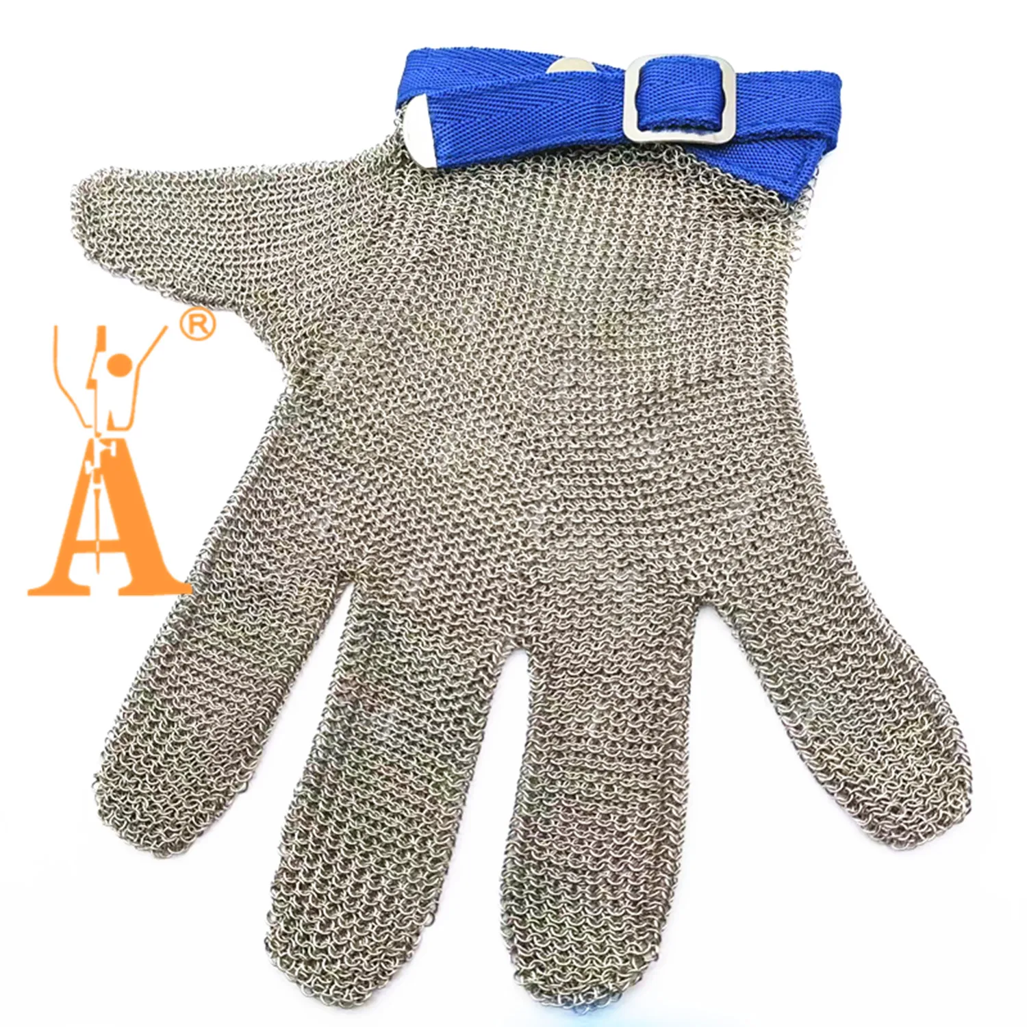 

Sewing Machine Cutting Bed Steel Wire GlovesStainless Steel Ring Mesh Gloves Anti Cut Knife Resistant Chain Mail Hand Protection