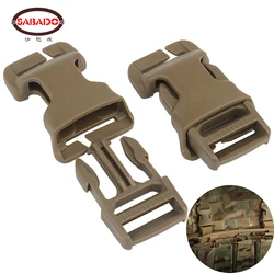 1 Inch QASM Buckle Quick Attach Surface Mount Tactical Mil-spec MOLLE PALS Webbing Airsoft Hunting Vest Modular Attachment Point