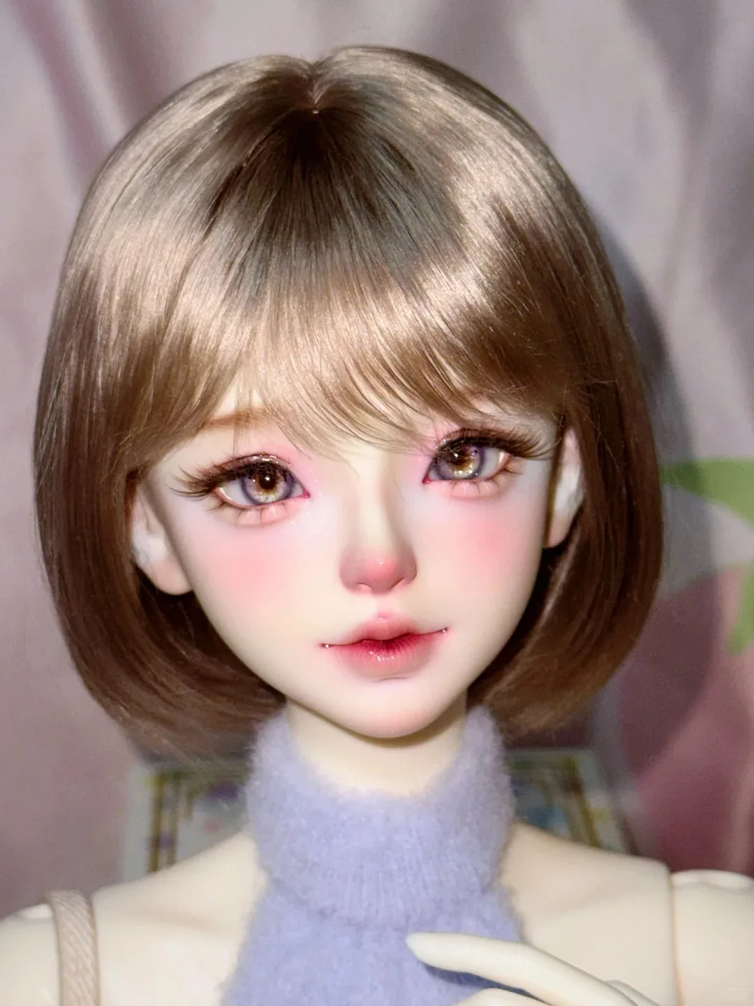 2025 New 1/3 Scale BJD Doll SD Head,   xiaozhu  Beautiful Girl, High Quality Resin Toy - Only includes a head