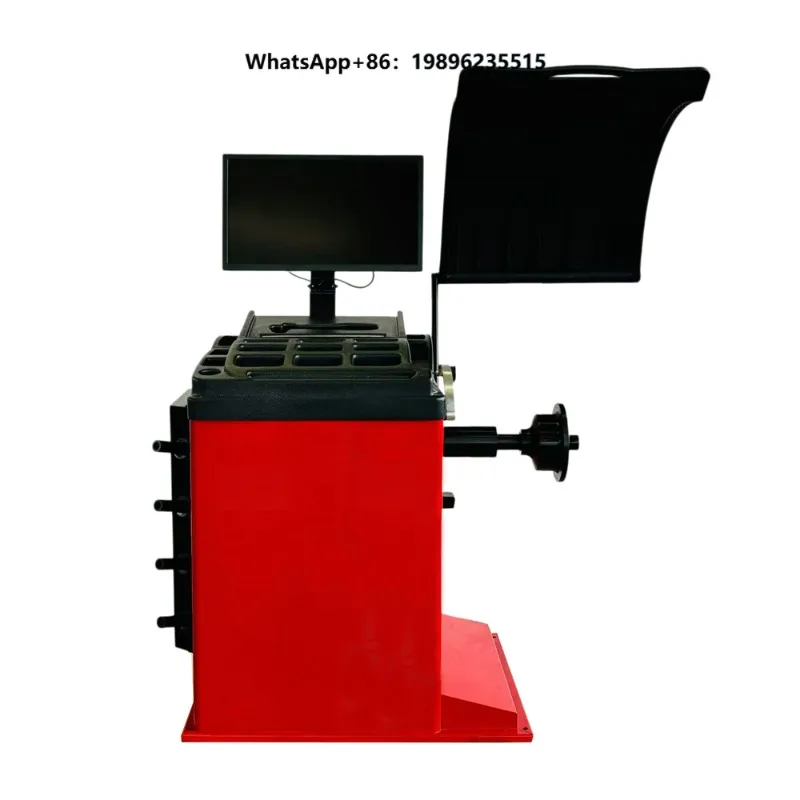 High-quality Automatic Computerized Wheel Balancing Machine, 220V, LED Display, 1g Precision, 65kg Maximum Wheel Weight 250W.879