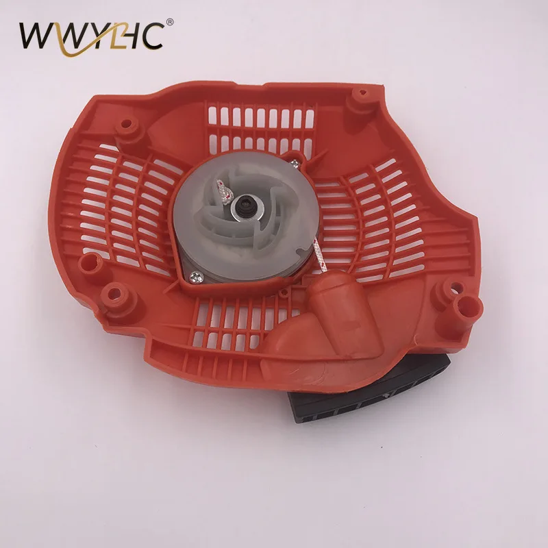 

Recoil Pull Start Starter Assembly Fit Suitable for 445 450 445E 450E Chainsaw Replace Part 544071604 544071602