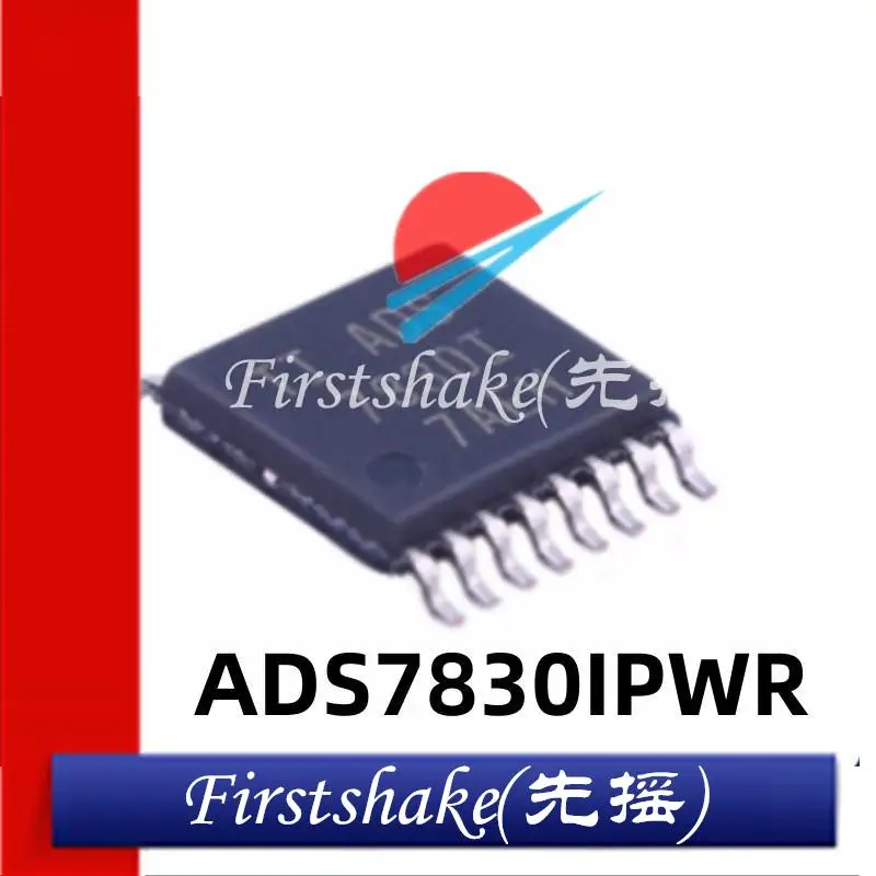 5Pcs/Lot New Original ADS7830IPWR Package TSOP-16 Silkscreen 7830I ADC Chip