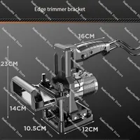 220V New Trimming Machine Bracket Two In One Connector Slotting Device New Type Of Woodworking Universal Tool Hole Opener