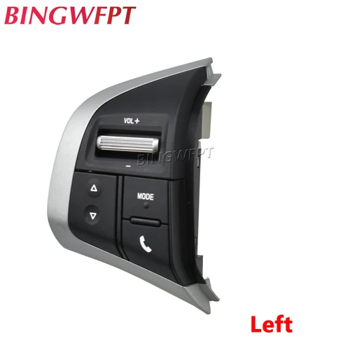 Interruptor de volante de volumen de Audio, interruptores de Control de teléfono multimedia de música multifunción para Isuzu d-max 2015 2016 2017 2018 DMAX