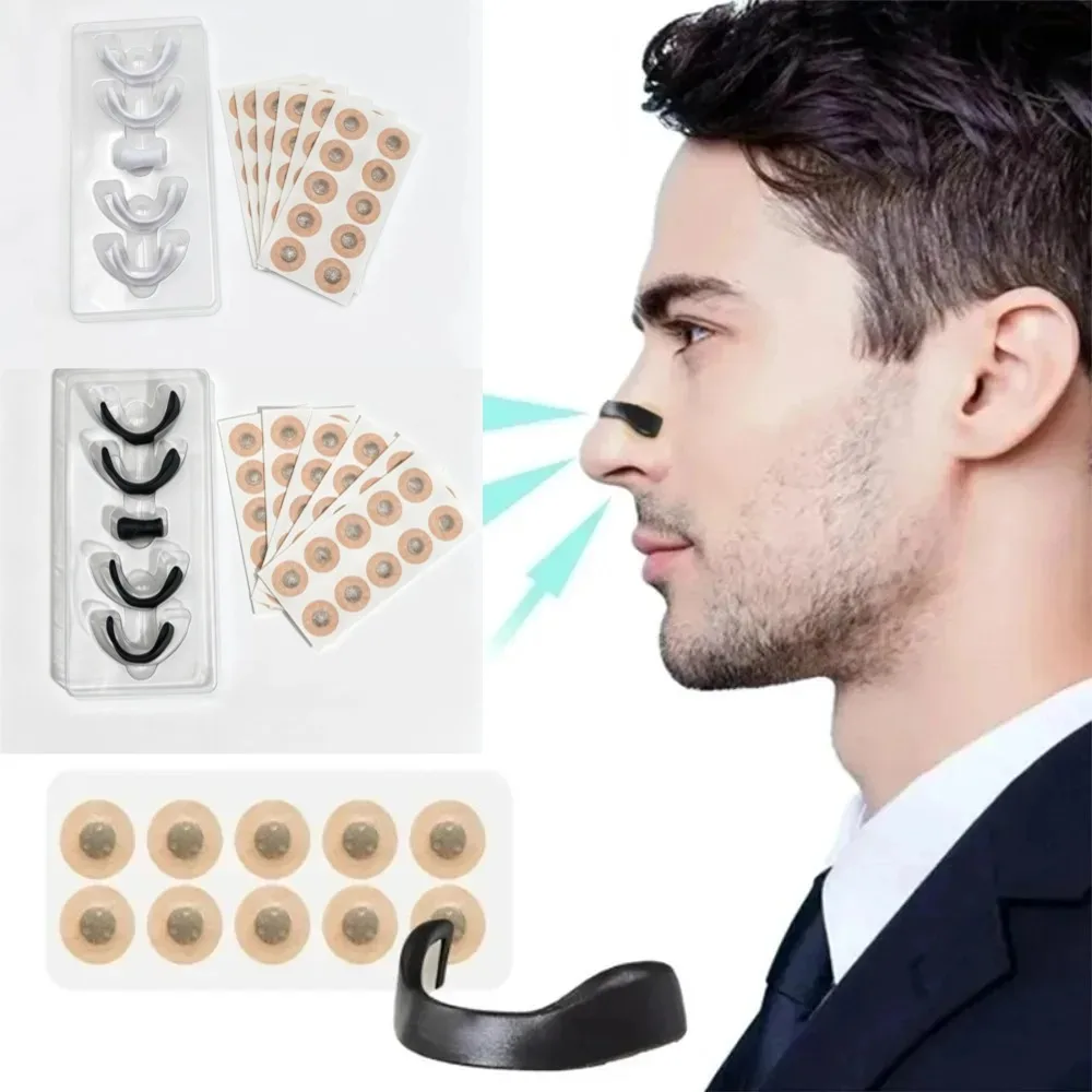 Neue wiederverwendbare Premium-Nasendilatoren, 30 Paar, magnetische Nasenpflaster gegen Schnarchen, bessere Schlafhilfe, Nasenstreifen für Sport, für Männer und Frauen – Detail 1