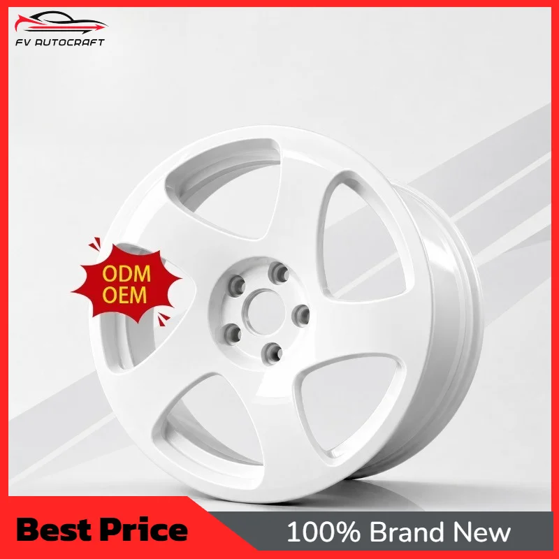 【2026】factory Direct Price JDM Style 17 18 19 20 21Inch Gloss Pure White 5x114.3 5x120 Forged Wheels For Toyota GT86 BRZ Custom