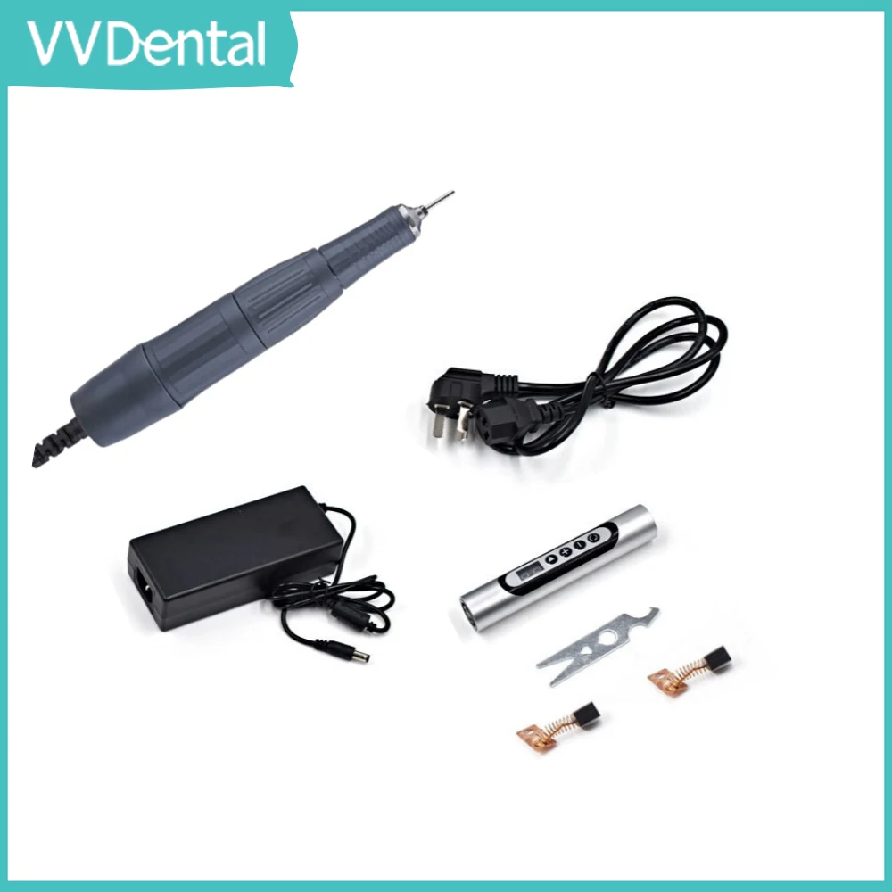 VVDental Dental Electric Micro Motor Integrated Grinder 30000RPM Dental Polishing Machine Dental Lab Equipment