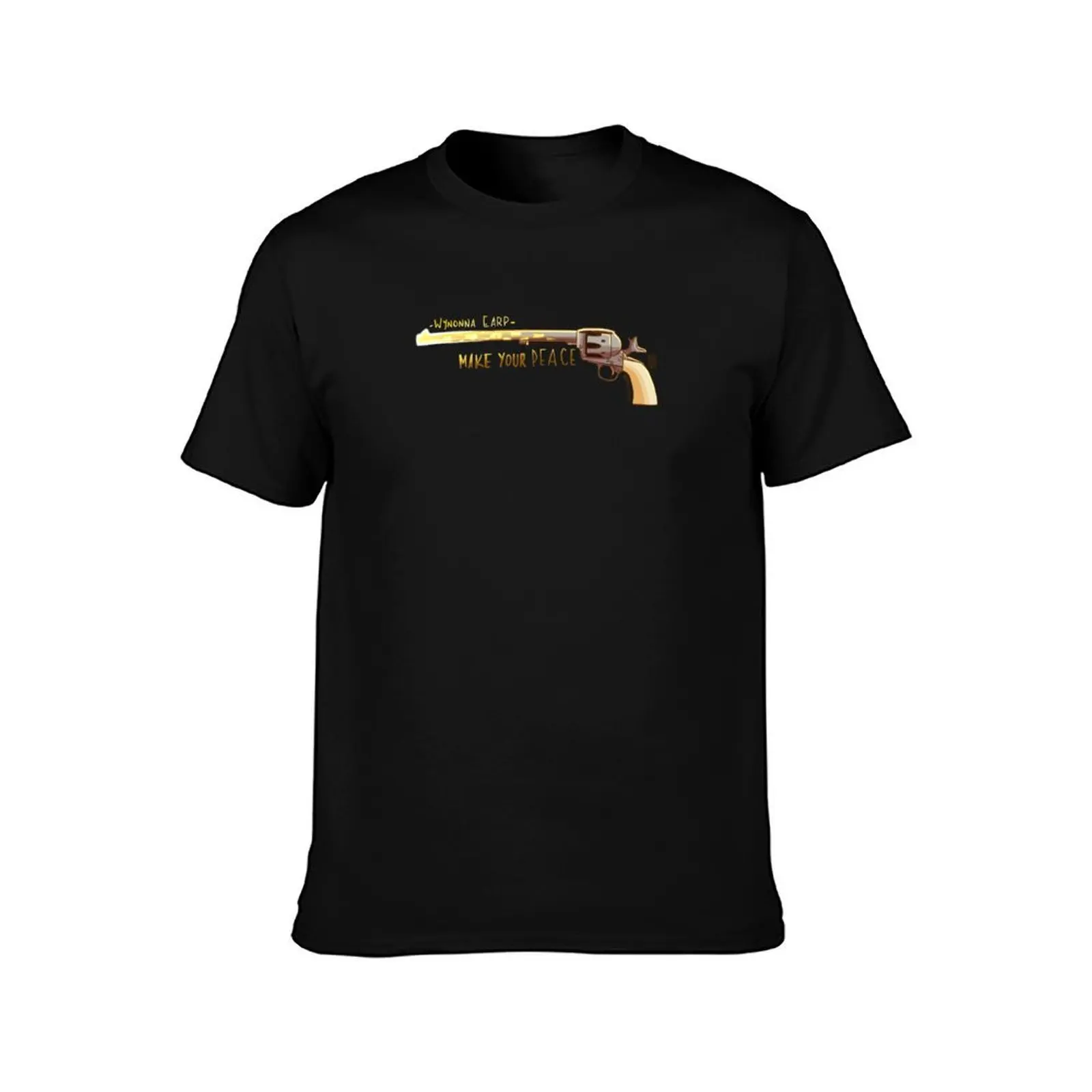 Make your peace - Wynonna Earp T-Shirt Vintage Print Crew Neck Tee T-Shirt