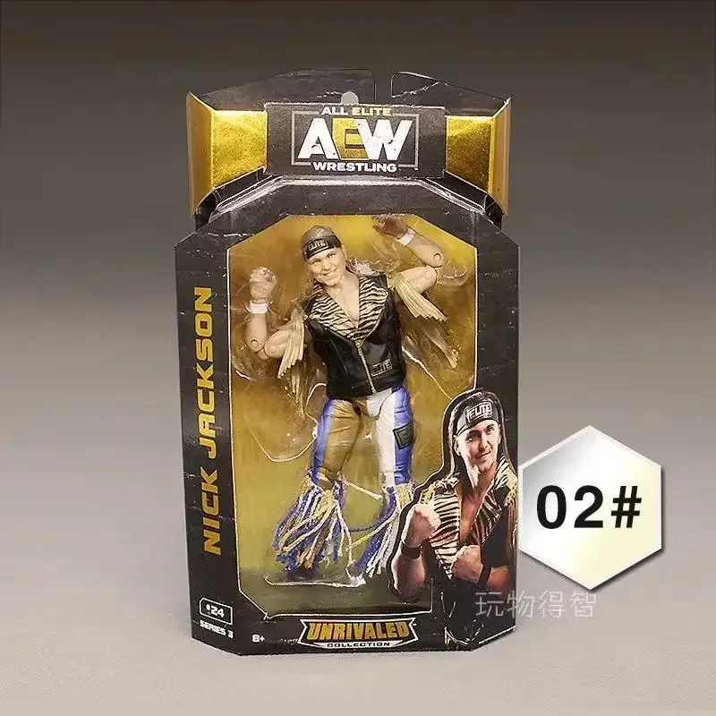 

Spot AEW Wrestling Doll Супер подвижное кольцо Wrestling Wrestler Подвижная коробка Фигурка Модель Коллекция игрушек Подарок Аниме Серия В наличии