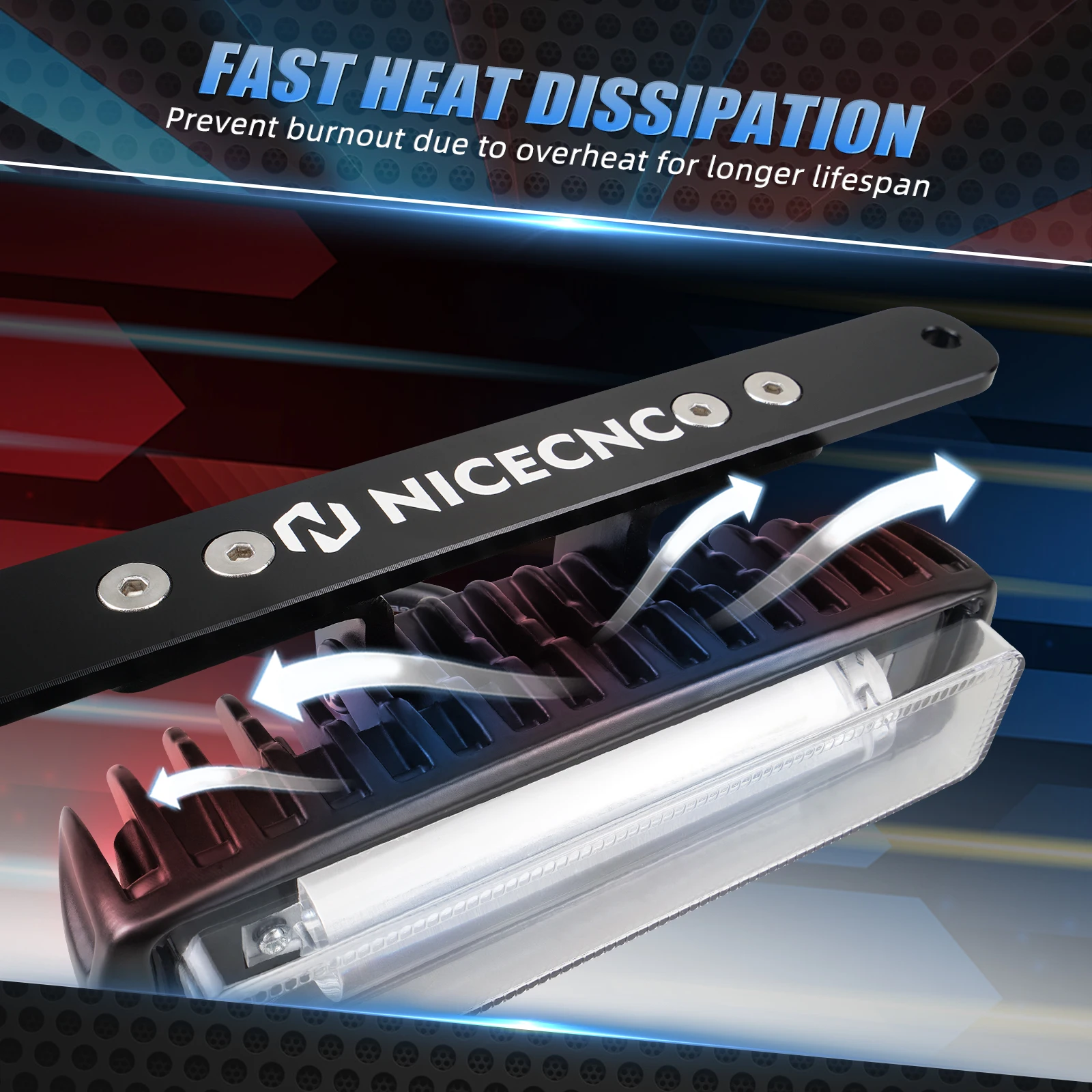 ATV LED ضوء الفرامل الخلفية الضوء الخلفي مع قوس لياماها الناسف 200 بانشي 350 2002-2006 المحارب 350 بريز أشيب 125 #2