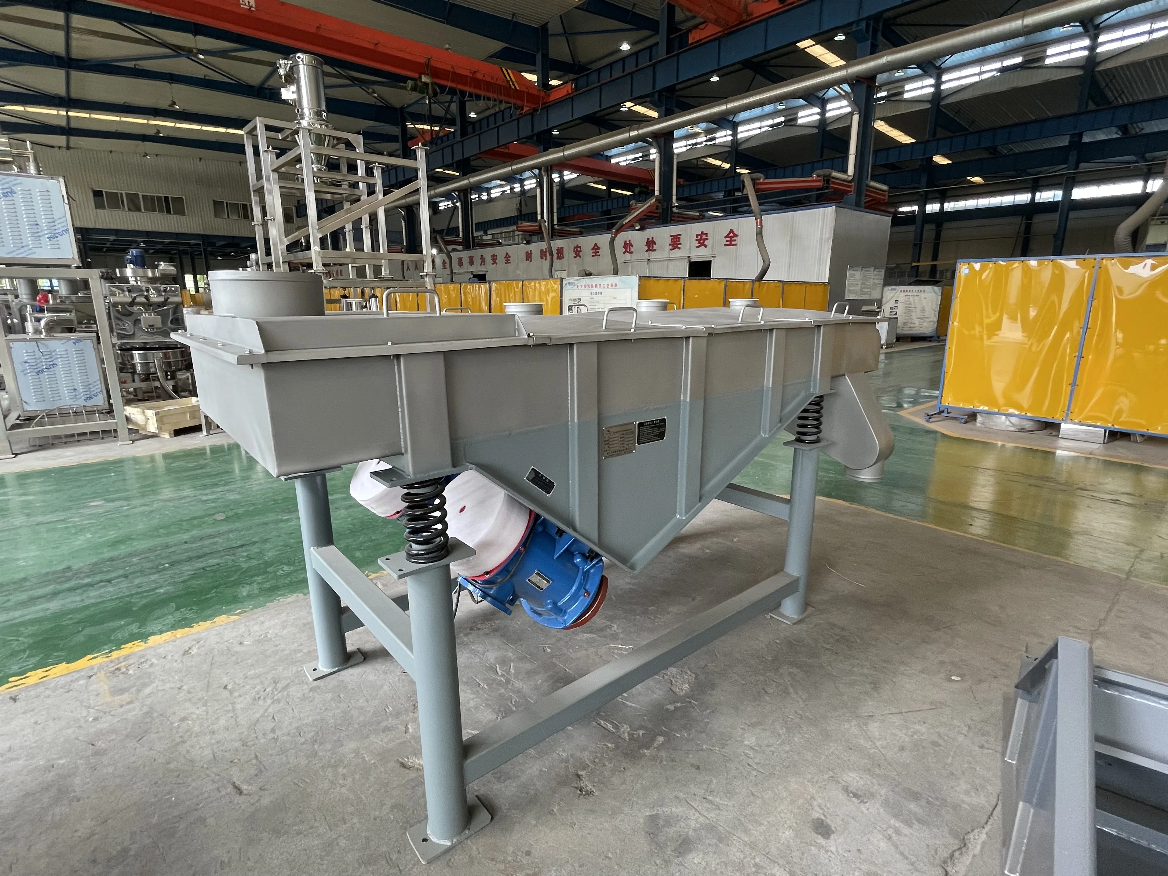 2025 Hot Selling Food Grade Separator Vibro Sifter Multi-deck Linear Vibrating Screen Sieve Machine for Breadcrumbs Price