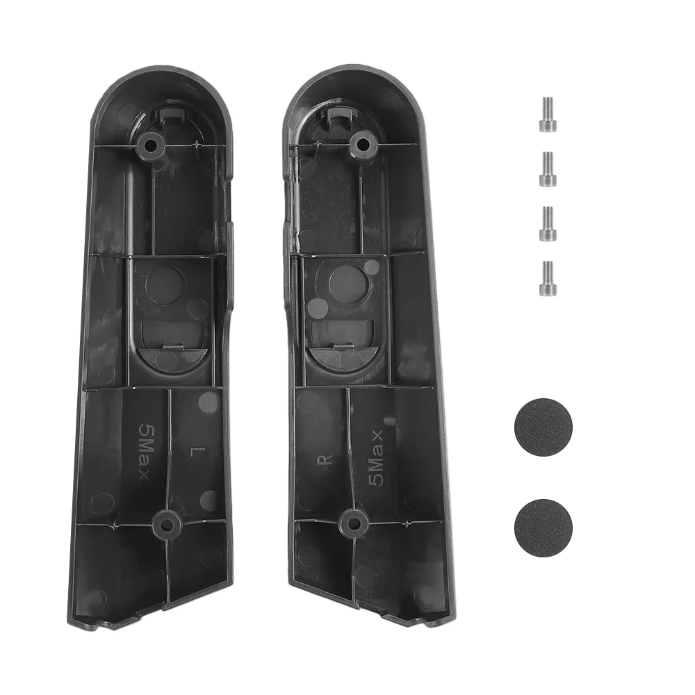 For Mi5 Max Rear Wheel Decorative Cover with Reflector Bar for Xiaomi 5 Max Electric Scooter Rear Fork Trim Shell Cover Parts