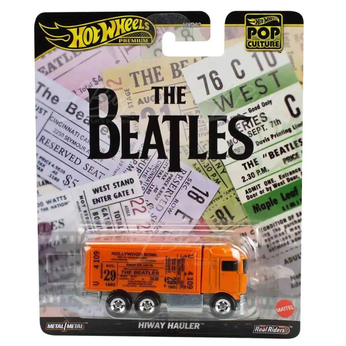 2024 Hot Wheels Car Pop Culture Hdx86-b Series Car Model Alloy Hot Aston Martinthe Beatles Lotus Birthday Gift For Kids Car Toys