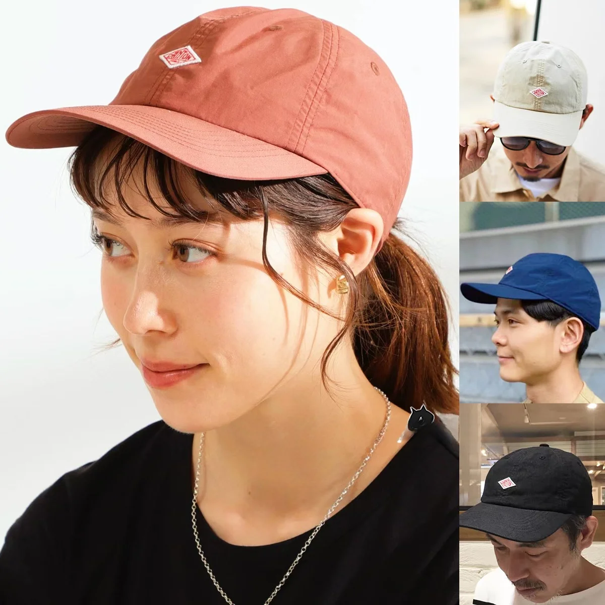 

Outdoor Nylon Baseball Cap 6-Piece Set Waterproof Qui-Dry Flat-Brim Casual Sle ex Summer Hat for Youth op Stree...