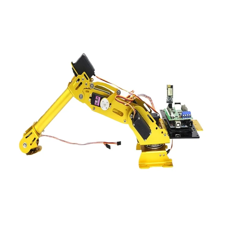 wifi/bluetooth/handle remote control S7 small robotic arm six-axis ABB robot model DIY kit