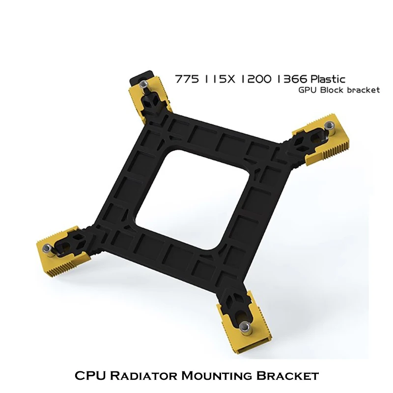 1700 CPU Mounting Buckle 1200 115X 20XX 1366 AM4 AM5 Plastic OR Metal Water Cooler Install Backplate