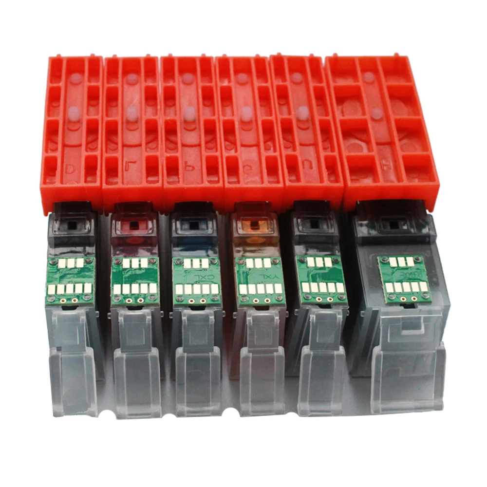 6 Compatible Canon PGI 550 CLI 551 ink cartridge for PIXMA IP7250 IP8750 Printer + gray