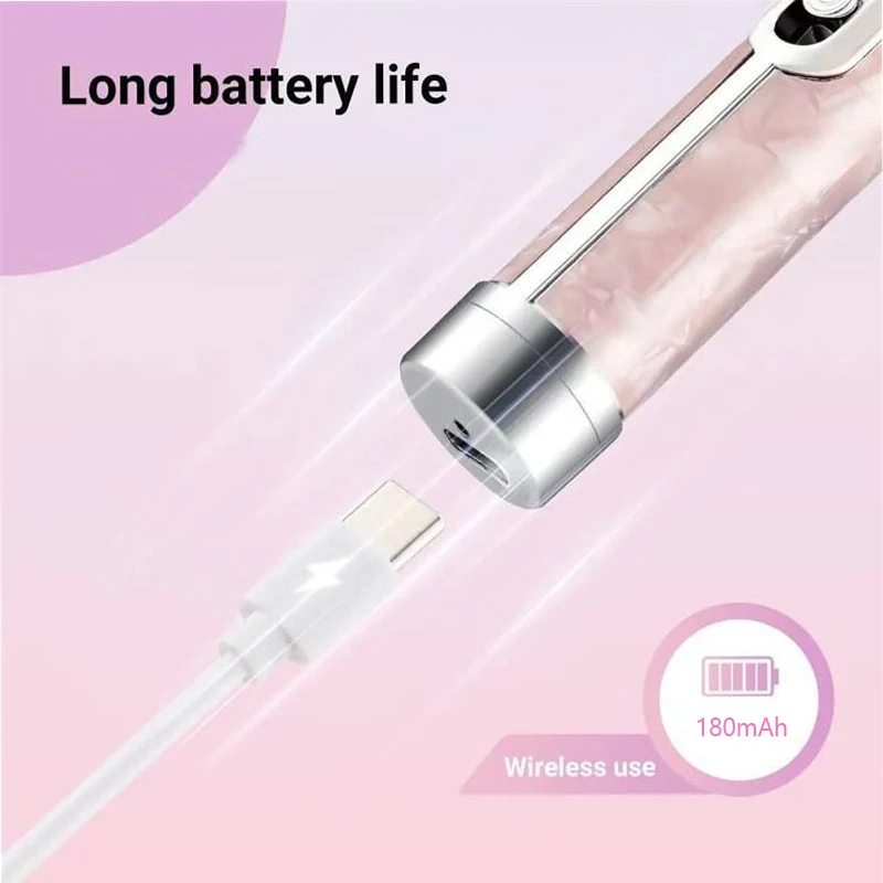 مثقاب أظافر كهربائي محمول لإزالة الجلد الميت، مثقاب أظافر قابل لإعادة الشحن، مثقاب صالونات التجميل، وأدوات آلة الطحن #5
